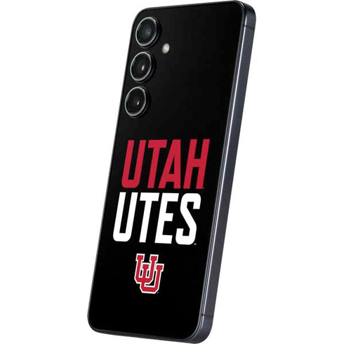 University of Utah Interlocking U Galaxy S25 Skin