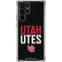 University of Utah Interlocking U Galaxy S24 Ultra Clear Case