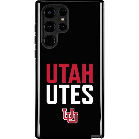 University of Utah Interlocking U Galaxy S25 Ultra Impact Case
