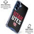 University of Utah Interlocking U Galaxy S25 Clear Case