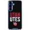 University of Utah Interlocking U Galaxy S25 Plus Clear Case