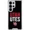 University of Utah Interlocking U Galaxy S25 Ultra Clear Case