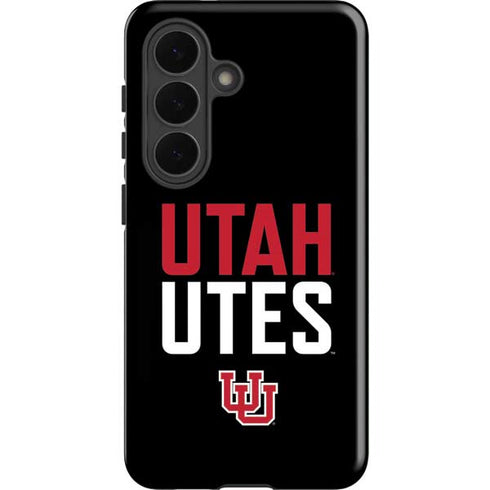 University of Utah Interlocking U Galaxy S26 Impact Case