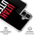 University of Utah Interlocking U Galaxy S26 Plus Clear Case