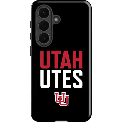 University of Utah Interlocking U Galaxy S26 Plus Impact Case