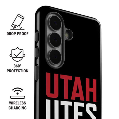 University of Utah Interlocking U Galaxy S26 Plus Impact Case