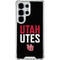 University of Utah Interlocking U Galaxy S26 Ultra Clear Case