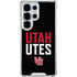 University of Utah Interlocking U Galaxy S26 Ultra Clear Case