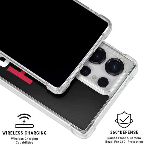 University of Utah Interlocking U Galaxy S26 Ultra Clear Case