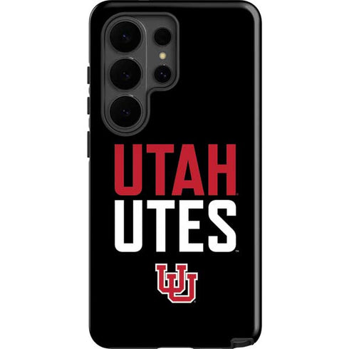 University of Utah Interlocking U Galaxy S26 Ultra Impact Case