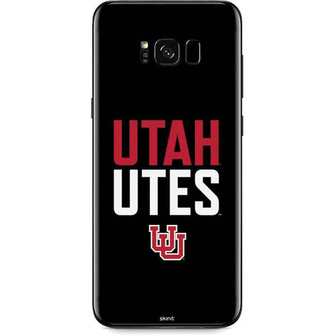 University of Utah Interlocking U Galaxy S8 Skin