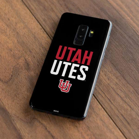 University of Utah Interlocking U Galaxy S9 Plus Skin
