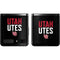 University of Utah Interlocking U Galaxy Z Flip Skin