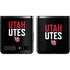 University of Utah Interlocking U Galaxy Z Flip Skin