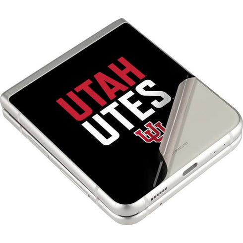 University of Utah Interlocking U Galaxy Z Flip3 5G Skin