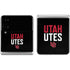 University of Utah Interlocking U Galaxy Z Flip4 5G Skin