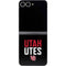 University of Utah Interlocking U Galaxy Z Flip6 Skin