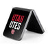 University of Utah Interlocking U Galaxy Z Flip6 Skin