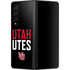 University of Utah Interlocking U Galaxy Z Fold3 5G Skin