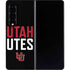 University of Utah Interlocking U Galaxy Z Fold4 5G Skin