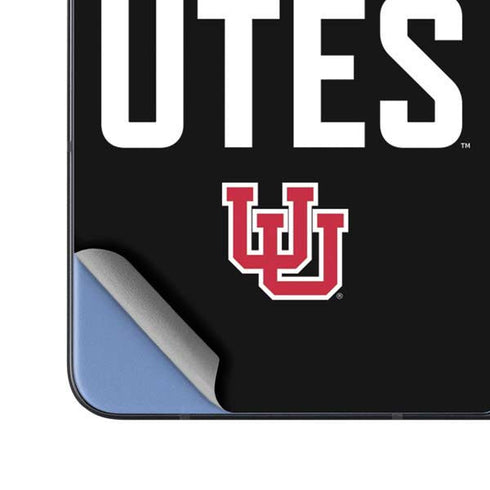 University of Utah Interlocking U Galaxy Z Fold5 5G Skin