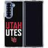 University of Utah Interlocking U Galaxy Z Fold6 Clear Case