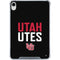 University of Utah Interlocking U iPad 11th Gen (2025) Clear Case
