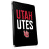 University of Utah Interlocking U Apple iPad Skin