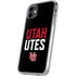 University of Utah Interlocking U iPhone 11 Clear Case