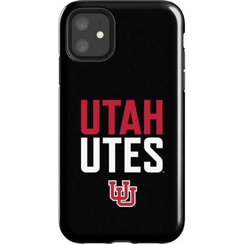 University of Utah Interlocking U iPhone 11 Impact Case