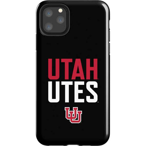 University of Utah Interlocking U iPhone 11 Pro Max Impact Case
