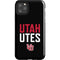 University of Utah Interlocking U iPhone 11 Pro Max Impact Case