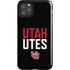 University of Utah Interlocking U iPhone 11 Pro Max Impact Case