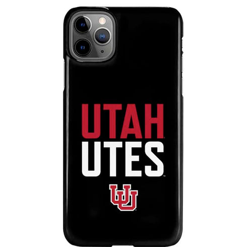 University of Utah Interlocking U iPhone 11 Pro Max Lite Case