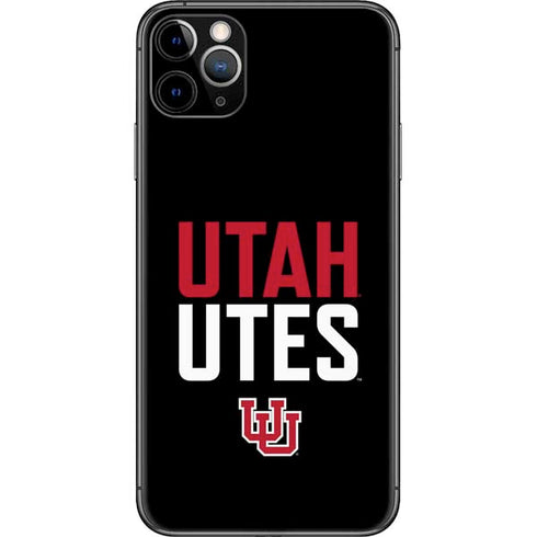 University of Utah Interlocking U iPhone 11 Pro Max Skin