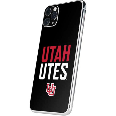 University of Utah Interlocking U iPhone 11 Pro Max Skin