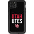 University of Utah Interlocking U iPhone 11 Pro Max Waterproof Case