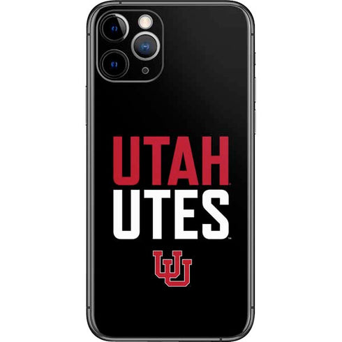 University of Utah Interlocking U iPhone 11 Pro Skin