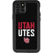 University of Utah Interlocking U iPhone 11 Pro Waterproof Case