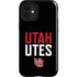 University of Utah Interlocking U iPhone 12 Mini Impact Case