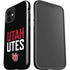 University of Utah Interlocking U iPhone 12 Mini Impact Case