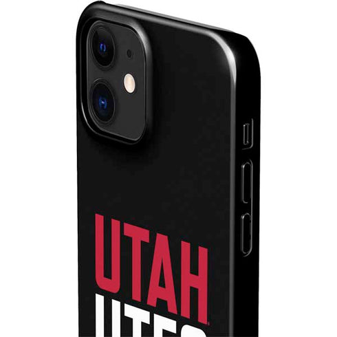 University of Utah Interlocking U iPhone 12 Mini Lite Case