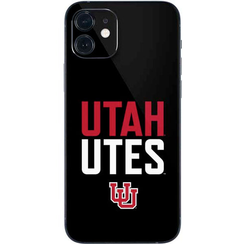 University of Utah Interlocking U iPhone 12 Mini Skin