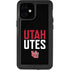 University of Utah Interlocking U iPhone 12 Mini Waterproof Case