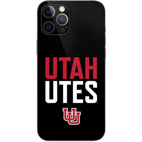 University of Utah Interlocking U iPhone 12 Pro Max Skin