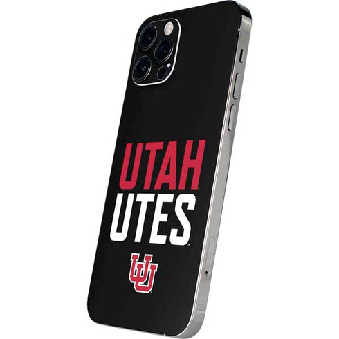 University of Utah Interlocking U iPhone 12 Pro Max Skin