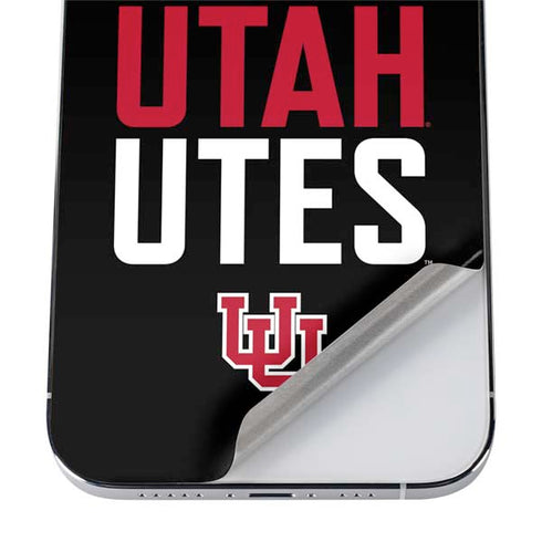 University of Utah Interlocking U iPhone 12 Pro Max Skin