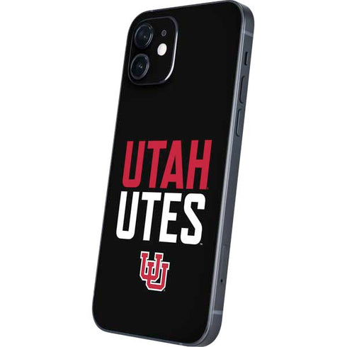 University of Utah Interlocking U iPhone 12 Skin
