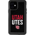 University of Utah Interlocking U iPhone 12 Waterproof Case