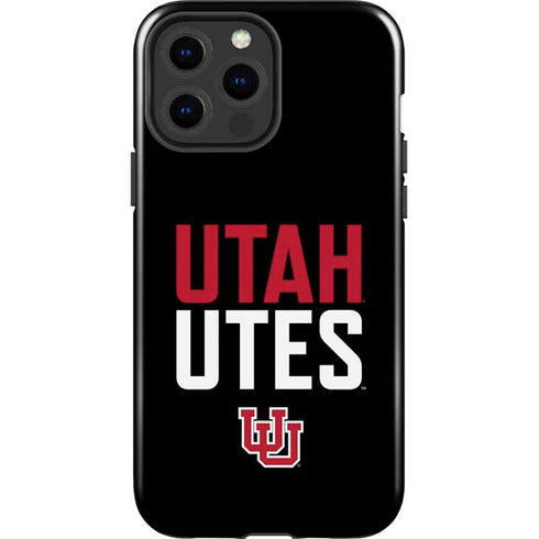 University of Utah Interlocking U iPhone 13 Pro Max Impact Case
